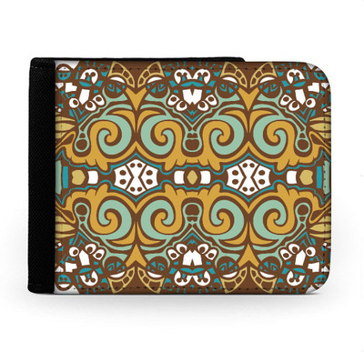 

Snoogg Men Multicolor Canvas Wallet(6 Card Slots), Multi