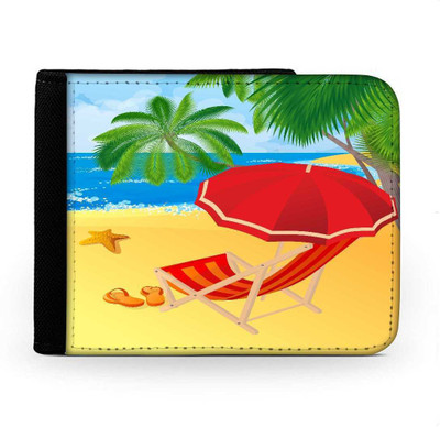 

Snoogg Men Multicolor Canvas Wallet(6 Card Slots), Multi