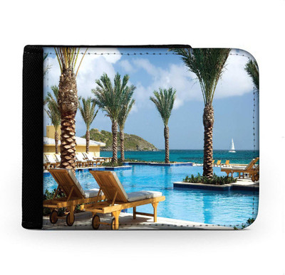 

Snoogg Men Multicolor Canvas Wallet(6 Card Slots), Multi