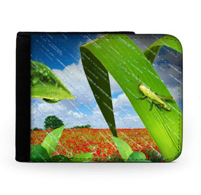 

Snoogg Men Multicolor Canvas Wallet(6 Card Slots), Multi