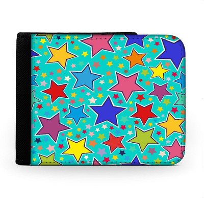 

Snoogg Men Multicolor Canvas Wallet(6 Card Slots), Multi