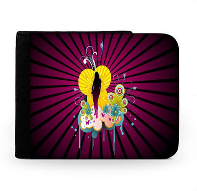 

Snoogg Men Multicolor Canvas Wallet(6 Card Slots), Multi
