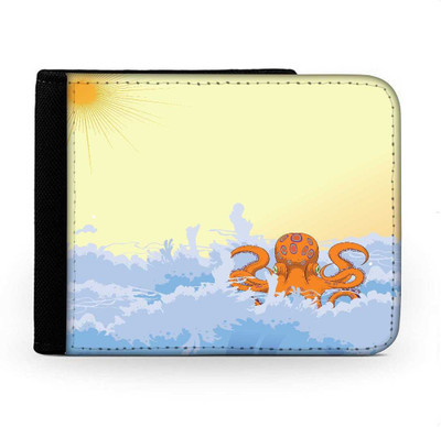 

Snoogg Men Multicolor Canvas Wallet(6 Card Slots), Multi
