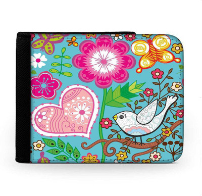 

Snoogg Men Multicolor Canvas Wallet(6 Card Slots), Multi