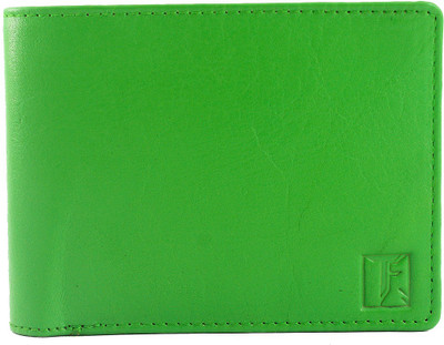 

Toffil Men Green Genuine Leather Wallet(9 Card Slots), Light green