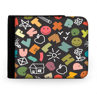 

Snoogg Men Multicolor Canvas Wallet(6 Card Slots), Multi