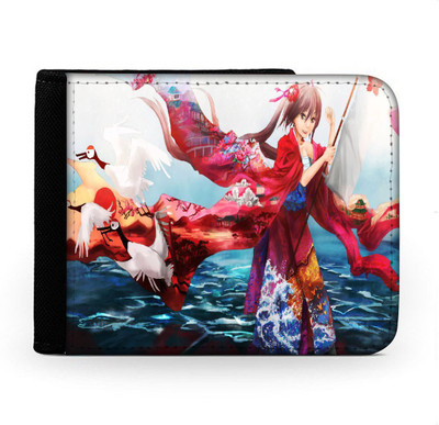 

Snoogg Men Multicolor Canvas Wallet(6 Card Slots), Multi