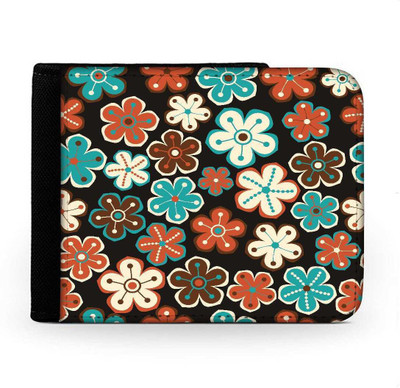 

Snoogg Men Multicolor Canvas Wallet(6 Card Slots), Multi