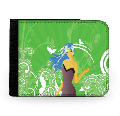 

Snoogg Men Multicolor Canvas Wallet(6 Card Slots), Multi