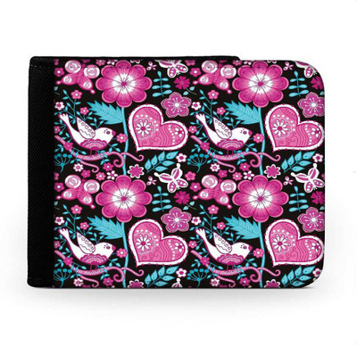 

Snoogg Men Multicolor Canvas Wallet(6 Card Slots), Multi
