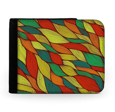 

Snoogg Men Multicolor Canvas Wallet(6 Card Slots), Multi