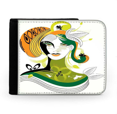 

Snoogg Men Multicolor Canvas Wallet(6 Card Slots), Multi
