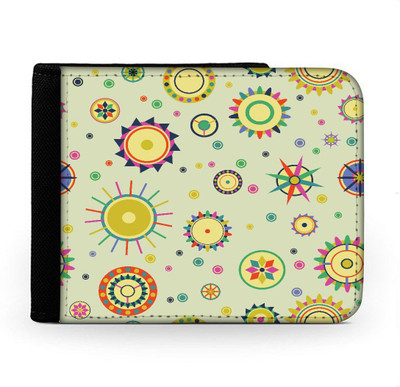 

Snoogg Men Multicolor Canvas Wallet(6 Card Slots), Multi