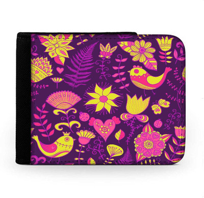 

Snoogg Men Multicolor Canvas Wallet(6 Card Slots), Multi