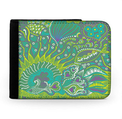 

Snoogg Men Multicolor Canvas Wallet(6 Card Slots), Multi