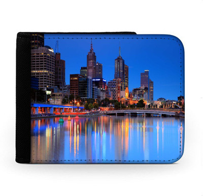 

Snoogg Men Multicolor Canvas Wallet(6 Card Slots), Multi