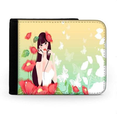 

Snoogg Men Multicolor Canvas Wallet(6 Card Slots), Multi