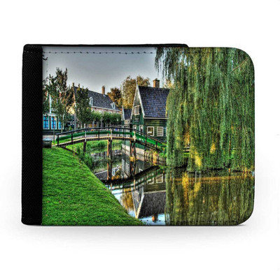 

Snoogg Men Multicolor Canvas Wallet(6 Card Slots), Multi