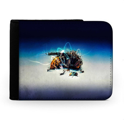 

Snoogg Men Multicolor Canvas Wallet(6 Card Slots), Multi