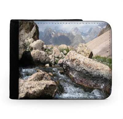 

Snoogg Men Multicolor Canvas Wallet(6 Card Slots), Multi
