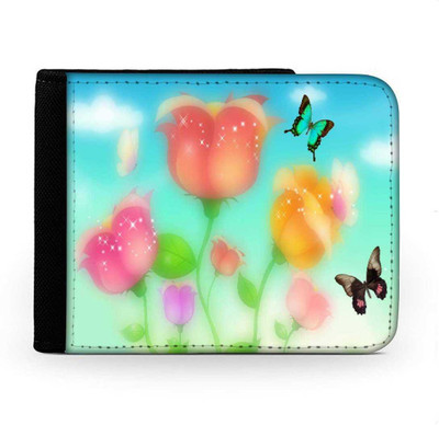 

Snoogg Men Multicolor Canvas Wallet(6 Card Slots), Multi