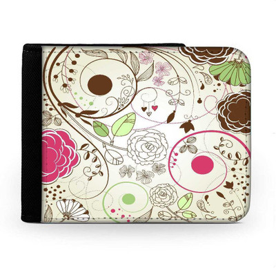 

Snoogg Men Multicolor Canvas Wallet(6 Card Slots), Multi