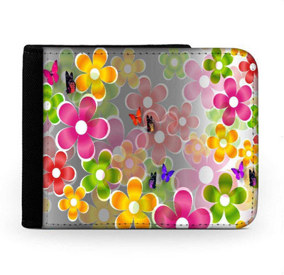 

Snoogg Men Multicolor Canvas Wallet(6 Card Slots), Multi