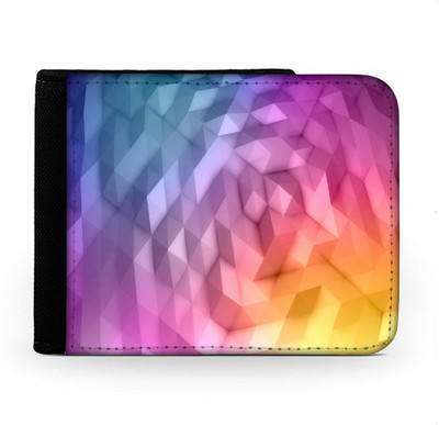 

Snoogg Men Multicolor Canvas Wallet(6 Card Slots), Multi