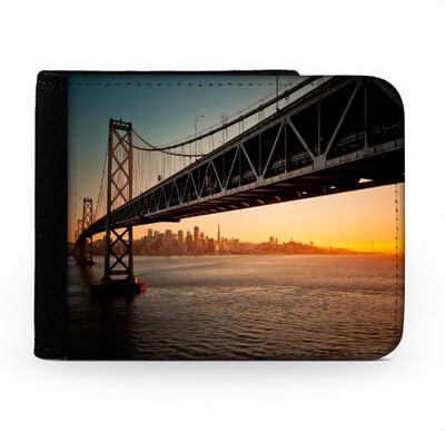 

Snoogg Men Multicolor Canvas Wallet(6 Card Slots), Multi