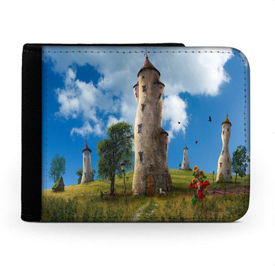 

Snoogg Men Multicolor Canvas Wallet(6 Card Slots), Multi