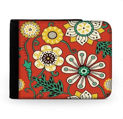 

Snoogg Men Multicolor Canvas Wallet(6 Card Slots), Multi