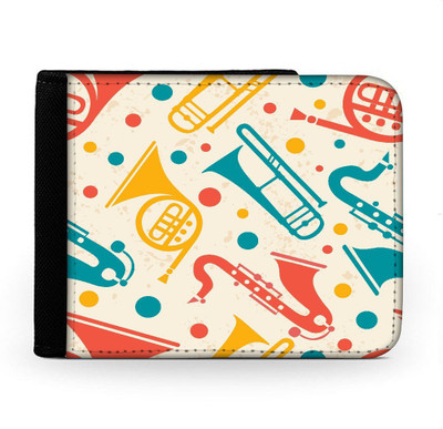 

Snoogg Men Multicolor Canvas Wallet(6 Card Slots), Multi