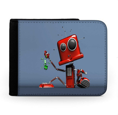 

Snoogg Men Multicolor Canvas Wallet(6 Card Slots), Multi