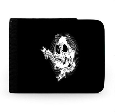 

Snoogg Men Multicolor Canvas Wallet(6 Card Slots), Multi