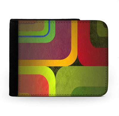 

Snoogg Men Multicolor Canvas Wallet(6 Card Slots), Multi