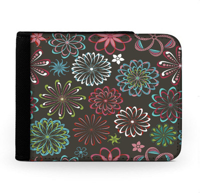 

Snoogg Men Multicolor Canvas Wallet(6 Card Slots), Multi