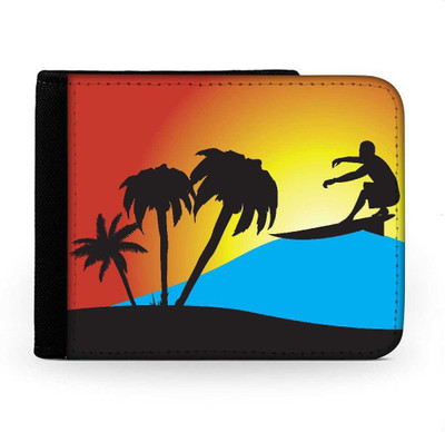 

Snoogg Men Multicolor Canvas Wallet(6 Card Slots), Multi