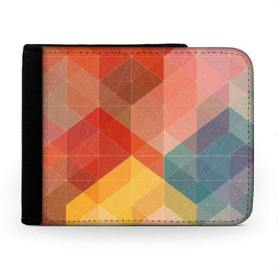 

Snoogg Men Multicolor Canvas Wallet(6 Card Slots), Multi