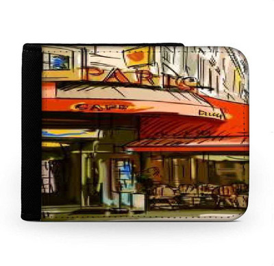 

Snoogg Men Multicolor Canvas Wallet(6 Card Slots), Multi