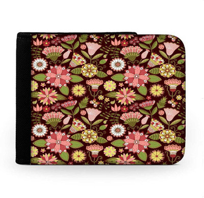 

Snoogg Men Multicolor Canvas Wallet(6 Card Slots), Multi