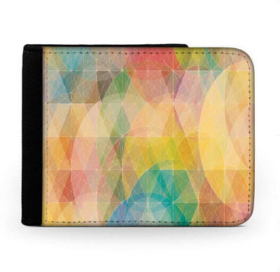 

Snoogg Men Multicolor Canvas Wallet(6 Card Slots), Multi