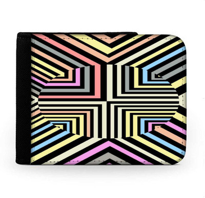

Snoogg Men Multicolor Canvas Wallet(6 Card Slots), Multi
