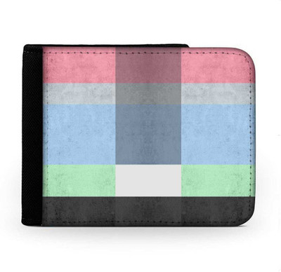 

Snoogg Men Multicolor Canvas Wallet(6 Card Slots), Multi