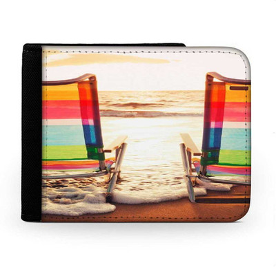

Snoogg Men Multicolor Canvas Wallet(6 Card Slots), Multi