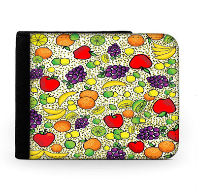 

Snoogg Men Multicolor Canvas Wallet(6 Card Slots), Multi