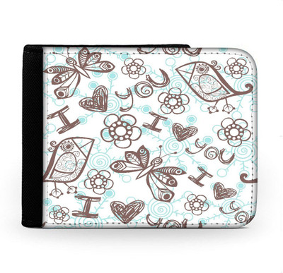 

Snoogg Men Multicolor Canvas Wallet(6 Card Slots), Multi