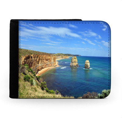

Snoogg Men Multicolor Canvas Wallet(6 Card Slots), Multi