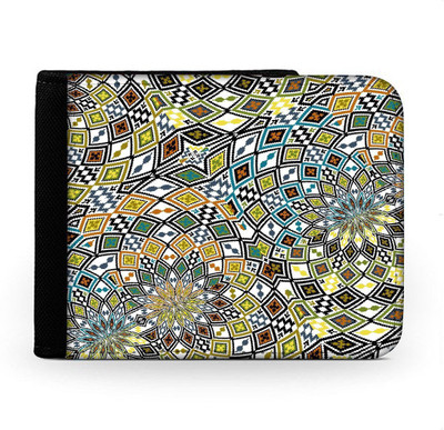 

Snoogg Men Multicolor Canvas Wallet(6 Card Slots), Multi