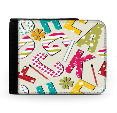 

Snoogg Men Multicolor Canvas Wallet(6 Card Slots), Multi