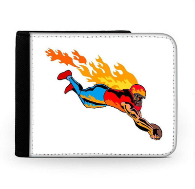 

Snoogg Men Multicolor Canvas Wallet(6 Card Slots), Multi